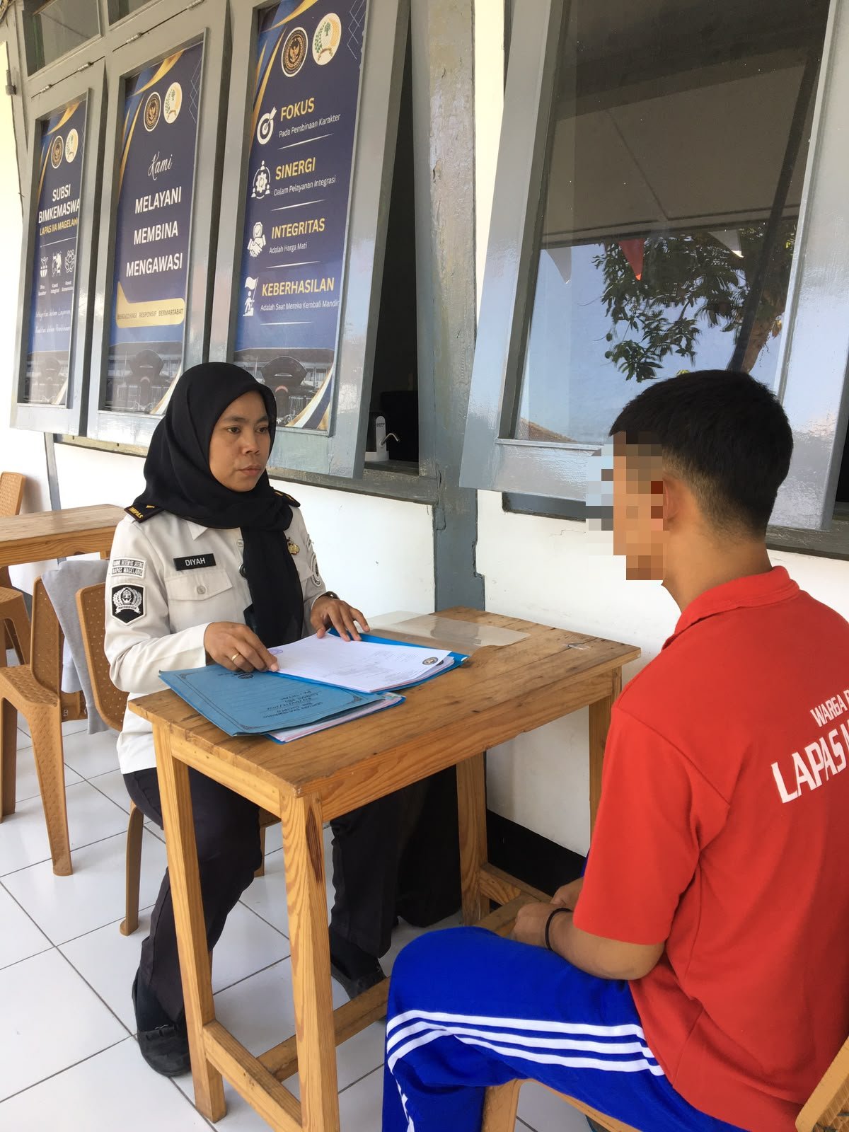 Menggali Lebih Dalam Perjalanan Klien, Pembimbing Kemasyarakatan (PK) Bapas Magelang Laksanakan Litmas Klien AP